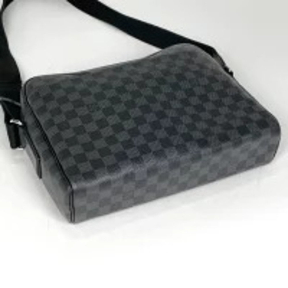 Louis Vuitton Bag Graphite Black Dayton Shoulder Damier Black